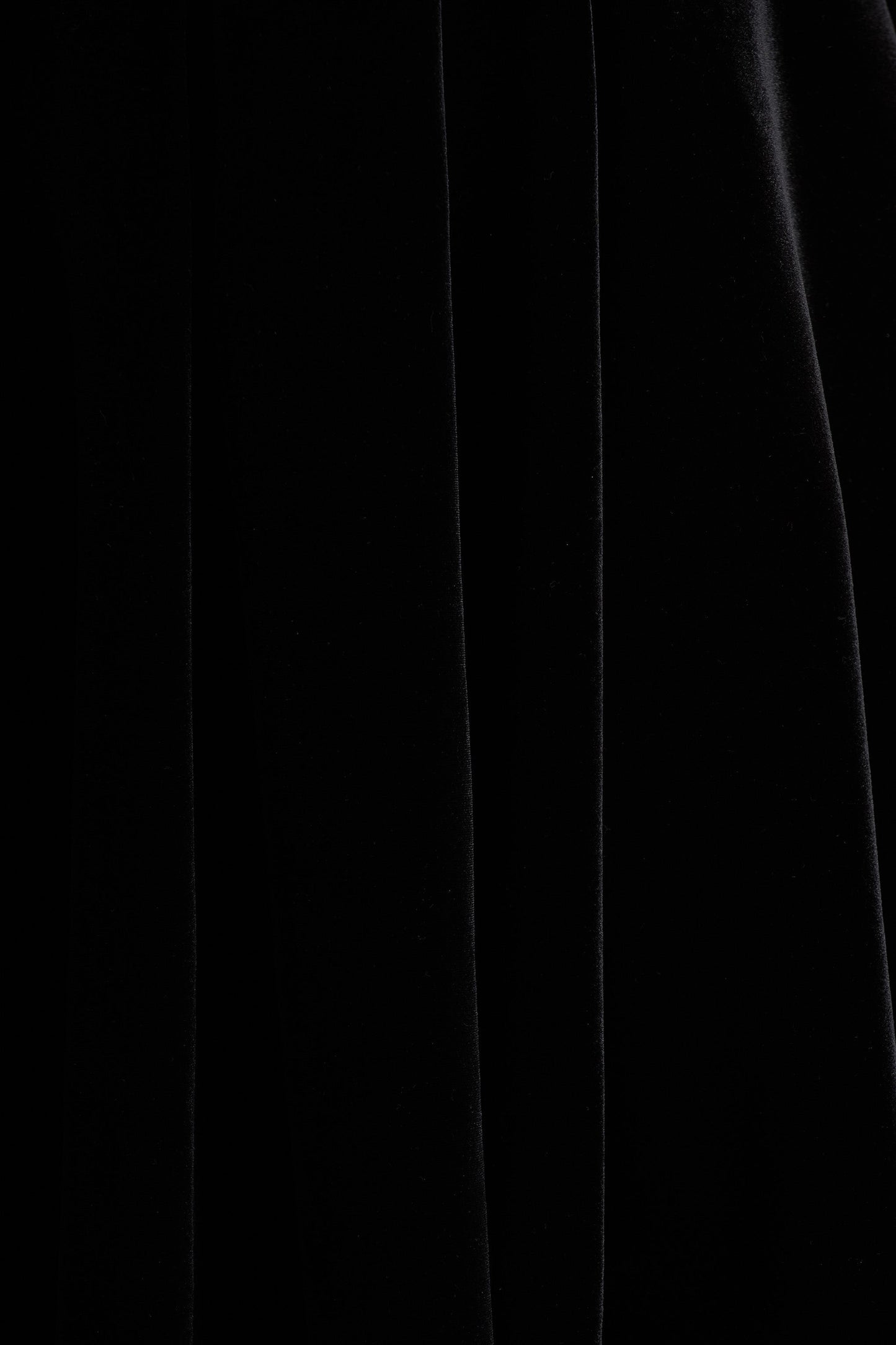 Mina | Black Velvet And Satin Bandeau-Neck Skater Mini Dress