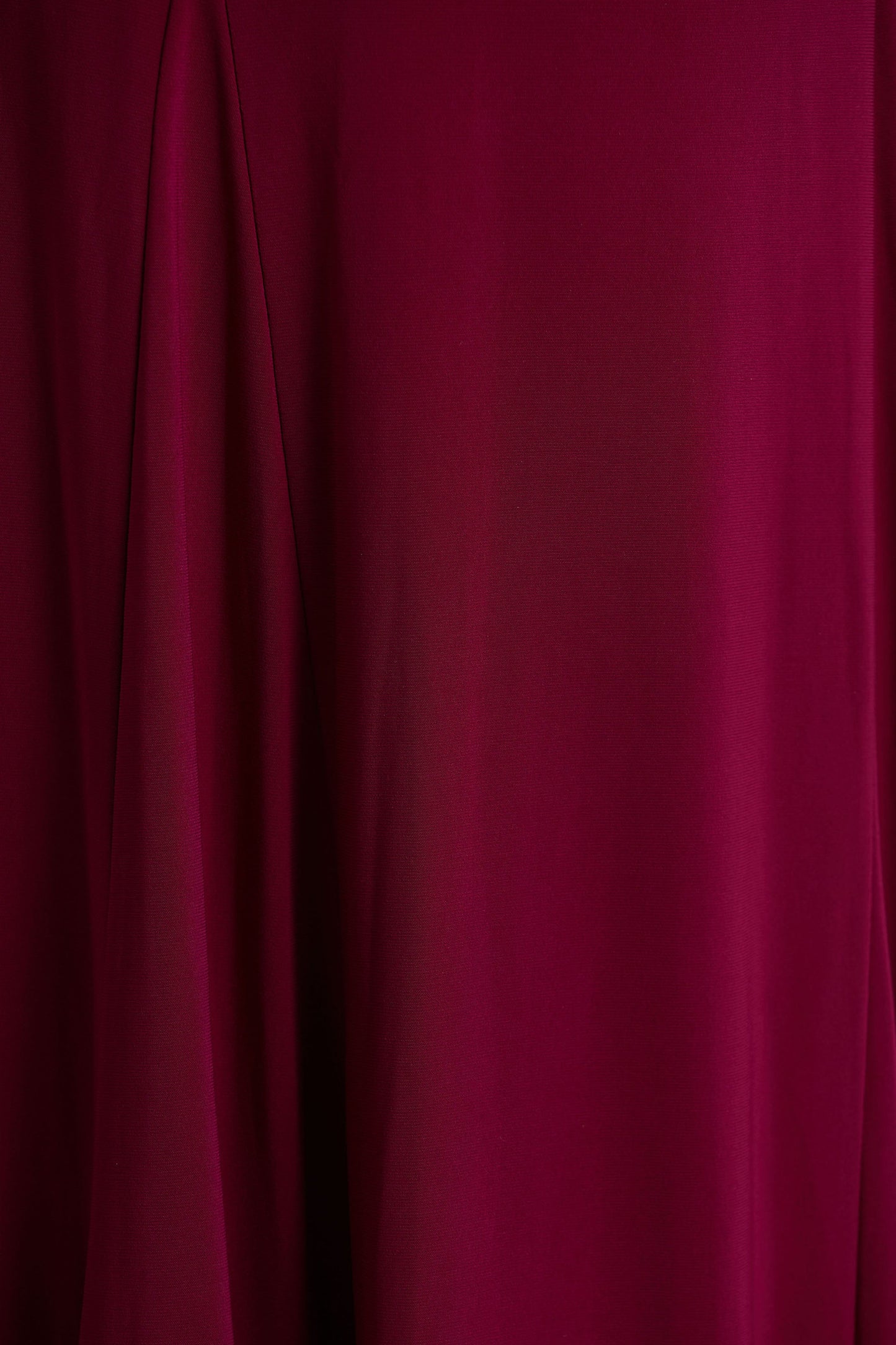 Cilla | Burgundy Bardot-Neck Maxi Dress With Ruched Detailing