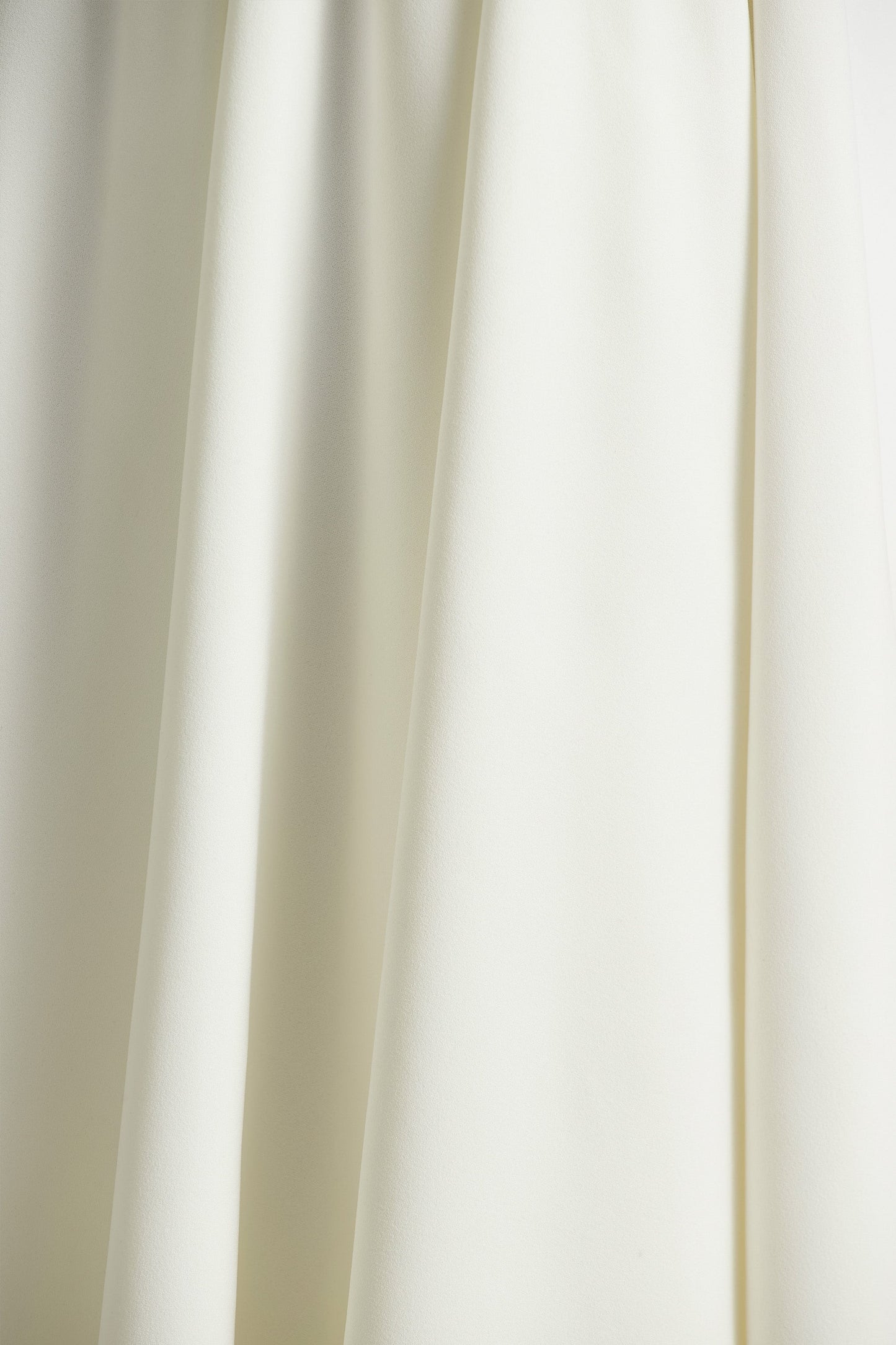 Bellamy | Cream Crew-Neck Long Sleeve Midi Dress